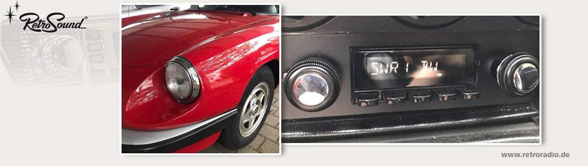 Autoradio im Alfa Romeo Aerodinamica 1983-89