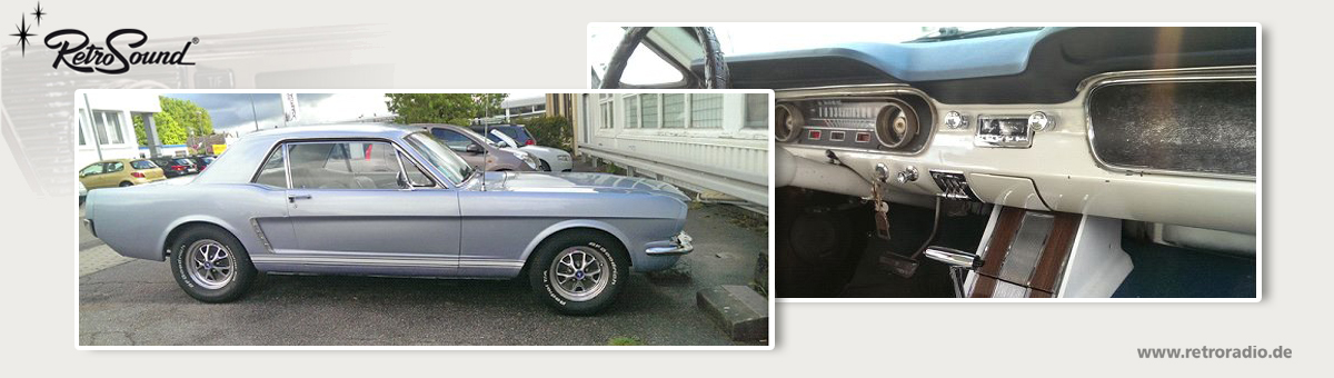 Autoradios fr den Ford Mustang 1965 Oldtimer
