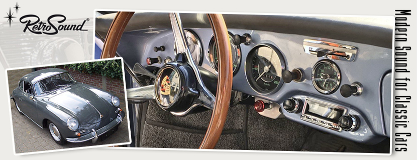 Autoradios fr den Porsche 356
